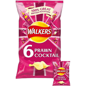 Walkers Prawn Cocktail 6 Pack