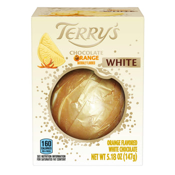 Terry's White Chocolate Orange Ball For Christmas 145g