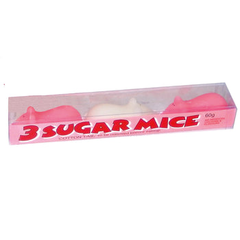 Boynes Pink and White Sugar Mice 60g