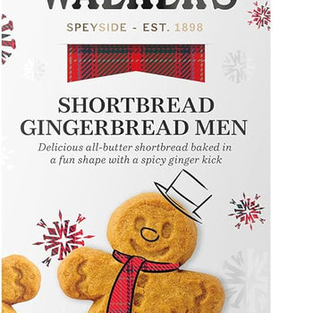 Walkers Pure Butter Shortbread Gingerbread Men Carton 4.4oz