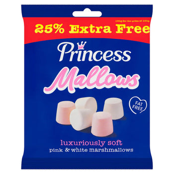 Princess Marshmallows 190g - 25% Extra Free!