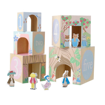 Orange Tree Toys - Peter Rabbit™ Wooden Stacking Cubes