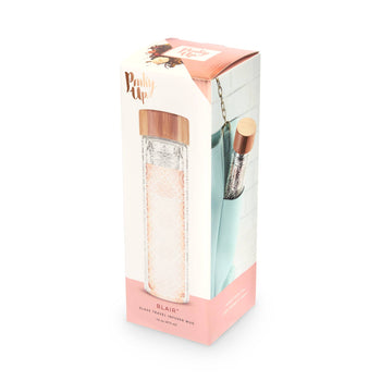 Pinky Up - Blair™ Insulated Glass Travel Mug with Tea Infuser Marrakesh