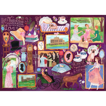 Gibsons Games Inc - Book Club: Jane Austen 1000 Piece Jigsaw Puzzle