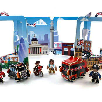 PlayPress Toys Ltd - London Landmarks Pop-out Playset