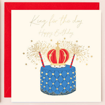 Birthday King for the Day Card