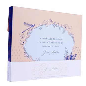 Insight Editions - Jane Austen Card Portfolio Set (Set of 20 Cards)