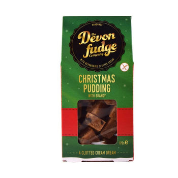 The Devon Fudge Company - Christmas Pudding Fudge. Gluten Free