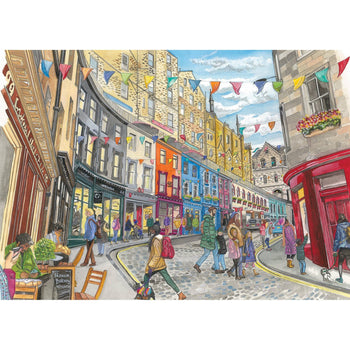 Gibsons Games Inc - Edinburgh 2 x 500 Piece Jigsaw Puzzle