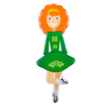 Eurostick - Irish Dancer Character 4 Pack Magnets