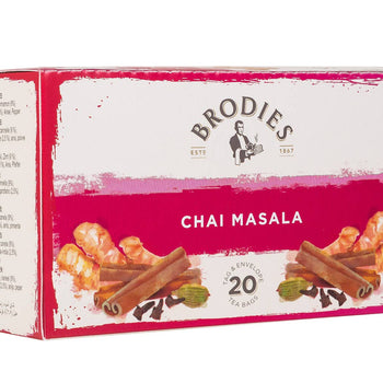 Brodies Chai Masala Tea (Tag/Envelope)