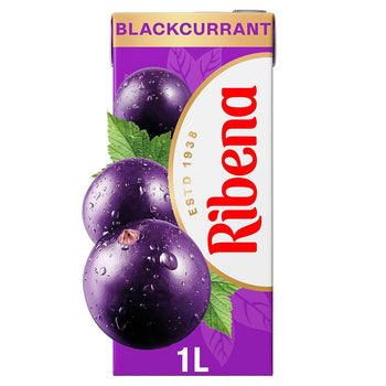 SALE BEST BEFORE DEC 31st 2025 - Ribena Blackcurrant Ready To Drink Carton - Large 1 Liter