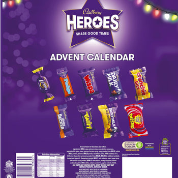 Cadbury Heroes Advent Calendar 230g