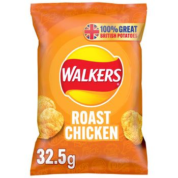 Walkers Crisps Roast Chicken. 32.5g