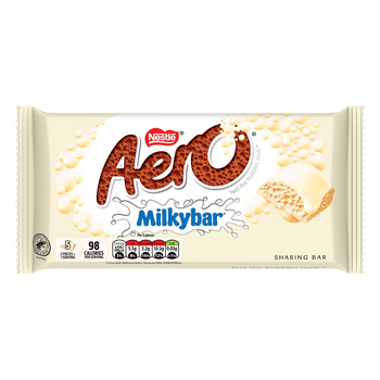 Aero Milkybar Sharing Block 90g