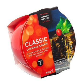 Matthew Walker Christmas Pudding 400g/14oz.