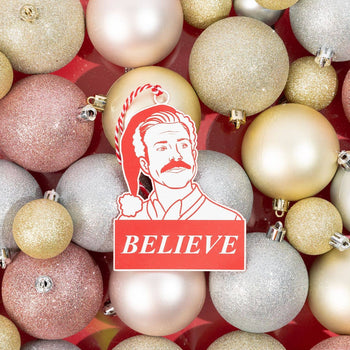 Calm Down Caren - Ted Lasso Acrylic Christmas Ornament