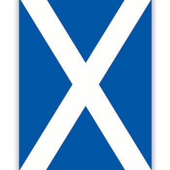 Eurostick - Scotland Saltire Flag Sticker