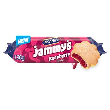 McVitie's Jammy's Raspberry Flavour 136.5g