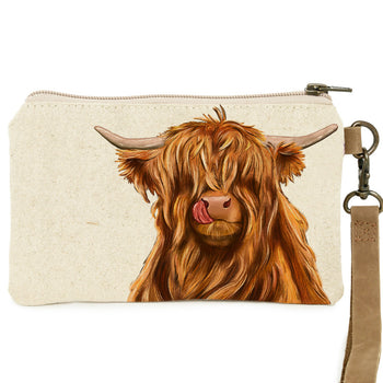 Cott N Curls - Meadow Highlander Wristlet