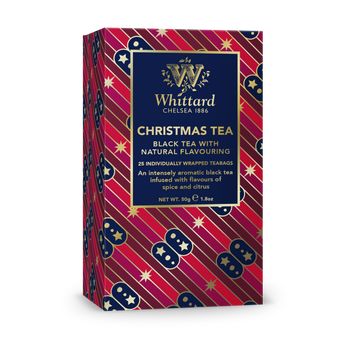Whittard of Chelsea - Christmas Tea 25 Individually Wrapped Teabags