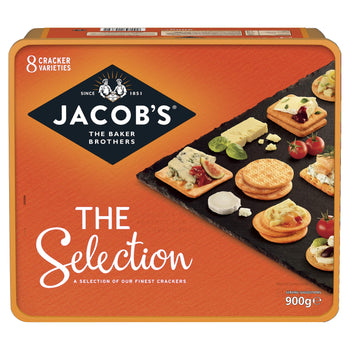 Jacob's Biscuits For Cheese Large Tub 900g