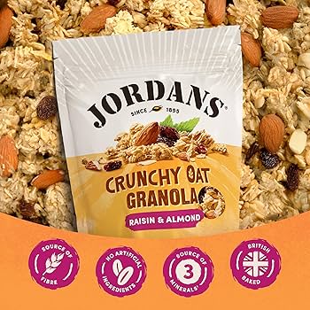 Jordans Raisin & Almond Crunchy Oat Granola 450g