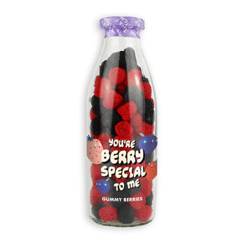 Treat Kitchen - "You're Berry Special" Gummy Berries Message Sweet Large Bottle 420g