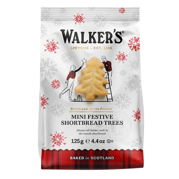 Walkers Shortbread Mini Festive Trees Bag 4.4oz