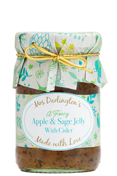 Mrs. Darlington's Apple and Sage Jelly For Christmas 212g