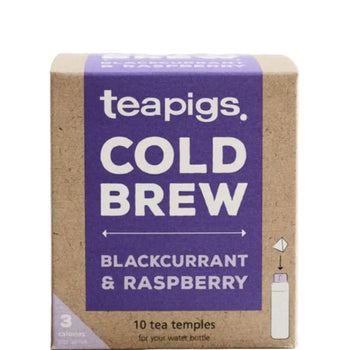 teapigs Cold Brew -  Blackcurrant & Raspberry 10 Tea Temples