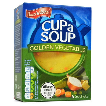 Batchelors Cup a Soup Golden Vegetable. 4 Sachets