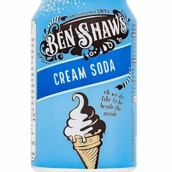 Ben Shaws Cream Soda Can 330ml