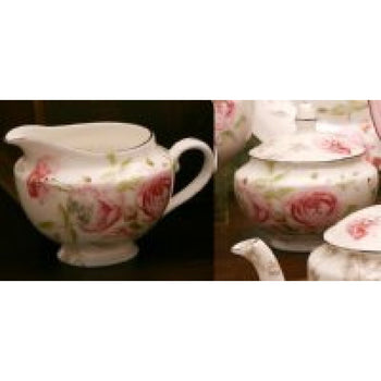 Beau Rose Sugar/Creamer Set