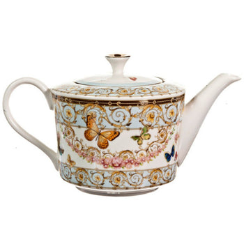 Blue Butterfly Teapot