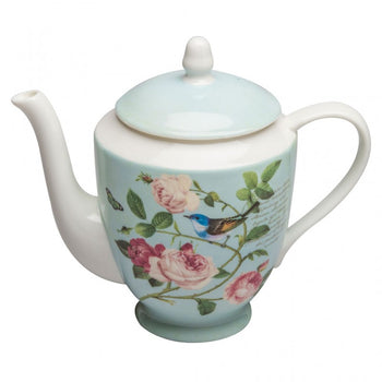 Blue Jay Coffee Tea Pot