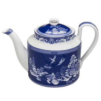 Blue Willow Bone China Teapot