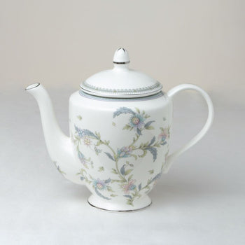 Bone China Lotus Garden Tall Teapot