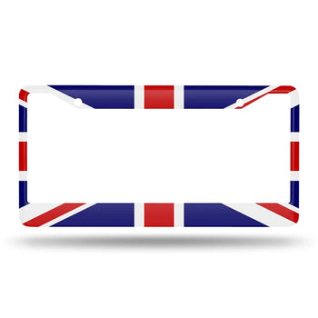 Union Jack License Plate Frame
