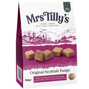 Mrs. Tilly's Scottish Fudge Carton For Christmas 150g