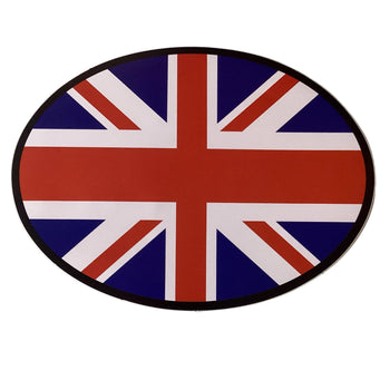 Union Jack Oval sticker