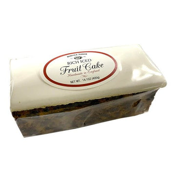 Norfolk Manor Rich Iced Slab Christmas Fruit Cake 400g