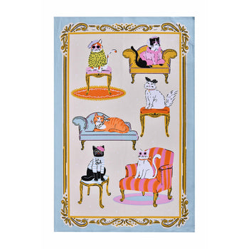 Ulster Weavers Cotton Tea Towel - Cool Cats