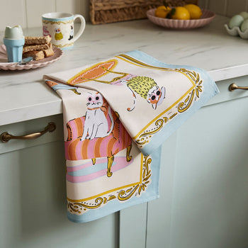 Ulster Weavers Cotton Tea Towel - Cool Cats