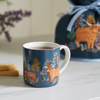 Ulster Weavers Connie the Highland Cow Mug - New Bone China 250ml