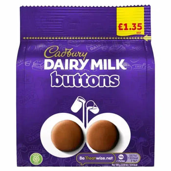 Cadbury Dairy Milk Giant Buttons Bag 85g