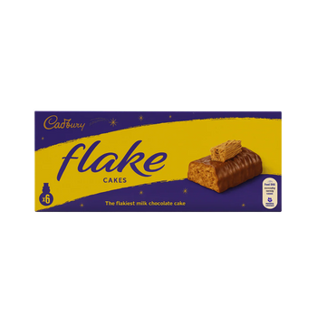 Cadbury Flake Cakes 6 Pack 150g
