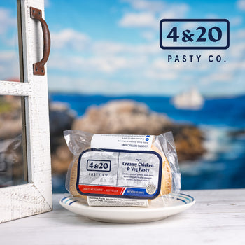4&20  Creamy Chicken and Vegetable Pasty 7oz - 1/2lb Ship Weight