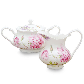 Dahlia Sugar and Creamer Set