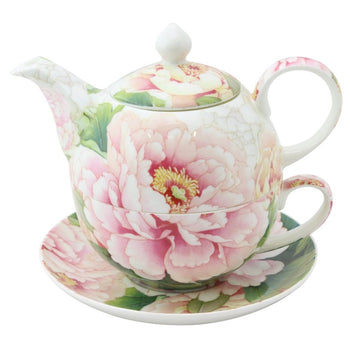 Empire Peony 4 Piece Tea for One